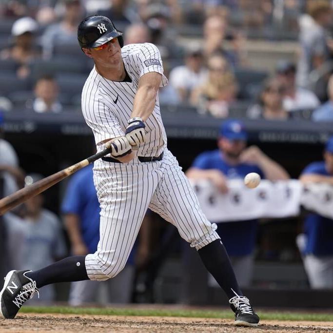 Soto hits tying homer before LeMahieu's single in 10th gives Yankees 4-3 win over Blue Jays
